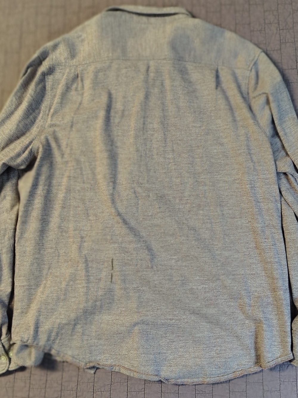 Original Penguin Heritage Slim Fit Long Sleeve Heathered Button Down XXL - Picture 2 of 6